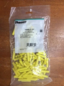 PANDUIT NWSLC-2Y YELLOW CABLE IDENTIFICATION SLEEVES - Picture 1 of 2