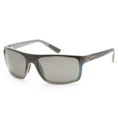 Óculos de sol Maui Jim masculino Byron Bay 62mm azul polarizado MJ0746S-002 - Imagem 1 de 2