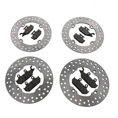 Can-Am Maverick Max 1000R 2014-2017 4x4 rotores de freno delanteros y traseros y pastillas de freno Foto 1 de 4