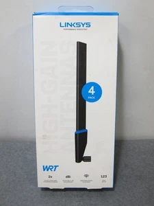 Linksys WRT004ANT Omni Directional Dual-Band 4-Pack High Gain Antenna OPEN BOX - Picture 1 of 6