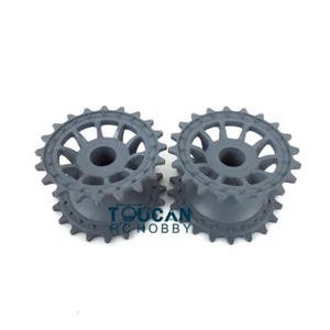 HengLong Spare Part 1/16 German Tiger 1 Tank Plastic Sprockets 3818 Model - Picture 1 of 3