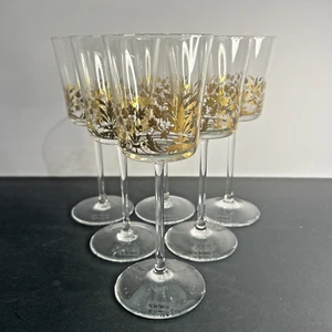 Views Int’l Purity Gold Set di 6 bicchieri da vino 7,5” NUOVI - Foto 1 di 8