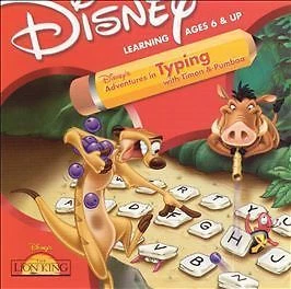 Disney's Adventures in Typing With Timon & Pumbaa Jewel Case (Windows/Mac, 1999)