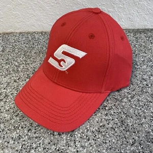 New Snap-on Tools Hat Red/White Flex - Stretch Fit Embroidered - Picture 1 of 3