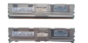 Samsung M395T2953EZ4 - CE66 1GB DDR2 RAM FB-DIMM PC2-5300 667mhz P/N 398706-051 - Foto 1 di 7