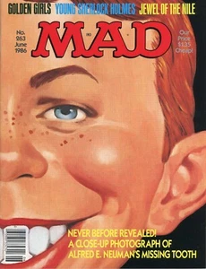 Vintage MAD Magazine JUNE 1986 Young Sherlock Holmes - PRISTINE Condition - Picture 1 of 1