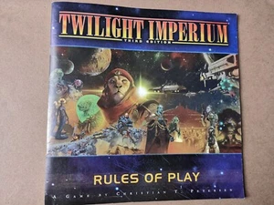 ENGLISH RULES OF PLAY /ENGLISH /TWILIGHT IMPERIUM 3RD ED/ - Imagen 1 de 1