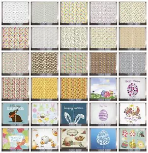 Easter Curtains 2 Panel Set for Home Decor 5 Sizes Available Window Drapes - Picture 1 of 28
