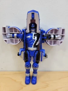 Figura de acción Bandai 2004 Power Rangers SPD Blue Delta Morphin Power Ranger - Imagen 1 de 4