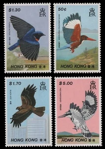 Hongkong 1988 - Mi-Nr. 536-539 ** - MNH - Vögel / Birds - Bild 1 von 1