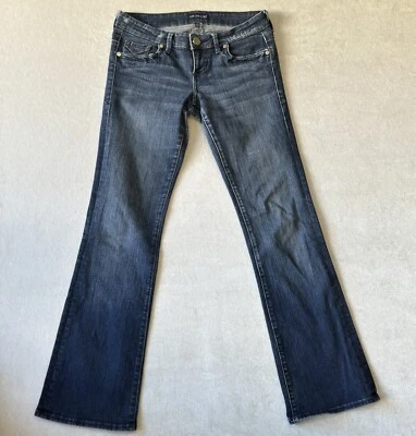 See Thru Soul - Size 28 (Measures 30x32) - Low-Rise, Fit Flare Jeans - Image 1 of 4