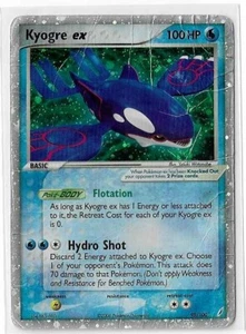 Kyogre ex 95/100 - EX Crystal Guardians (2006) Vintage Ultra Rare - HP/DMG - Picture 1 of 2