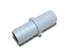 3 x GENERIC PLASTIC HOSE JOINER GREY 21MM X 21MM 00GT01 W048D*3 - Bild 1 von 2