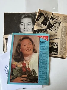 Clippings ritagli INGRID BERGMAN - Foto 1 di 1