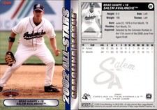 Brad Hawpe 2002 Choice California-Carolina League All-Stars #03 Card
