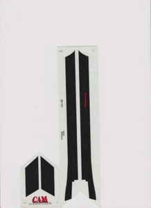 OOP, ORIGINAL CAM DECAL, 1/32 SCALE, 32-111, F-4 BLACK WALKWAYS - Bild 1 von 1