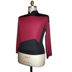 STAR TREK - Uniform Next Generation DELUXE - Captain rot  XXL 