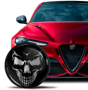 Kompatibel für Alfa Romeo Emblem 74mm Giulietta MiTo 156 147 159 GT Brera Spider - Bild 1 von 5