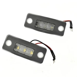 White LED Number License Plate Light Tag Lamp Error Free For Audi A8 D3 2002-10 - Picture 1 of 4