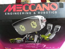 Meccano Max M.A.X. Robotic Interactive Toy Artificial Intelligence Programmable