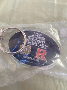 Llavero Notre Dame Fighting Irish vs Rutgers Tazón a Rayas Diciembre 2013 - Imagen 1 de 1
