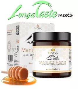 bedrop Manuka Honig MGO 400+ 140g Manukahonig Manuka Original Neuseeland - Bild 1 von 4