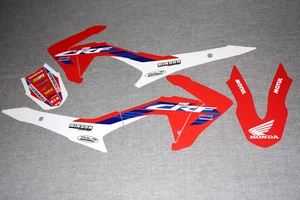 HONDA CRF 110F 2013-18 MX GRAPHICS KIT STICKER KIT STICKERS DECALS BUBBLE FLO - Picture 1 of 5