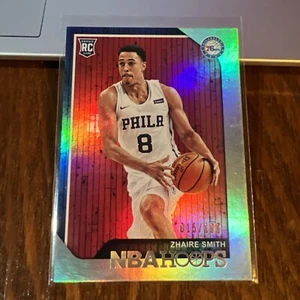 Zhaire Smith 2018-19 Hoops Silver Rookie RC SP Parallel #274 76ers /199 - Picture 1 of 6