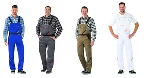 PLANAM HIGHLINE Latzhose I Arbeitshose Berufshose Herrenhose Sondergrößen bis 69 - Bild 1 von 24