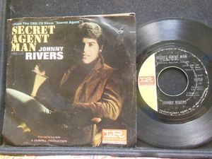 Johnny Rivers – Secret Agent Man / You Dig, 45 RPM G+ w/ PS (20I) - Picture 1 of 2