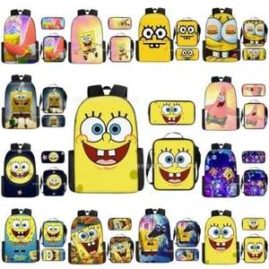SpongeBob SquarePants Kinder Rucksack Lunchtasche Bleistift tasche - Bild 1 von 14