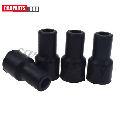 4Pcs Ignition Coil Tip /Rubber Boot Cover Cap for Toyota Yaris Prius 90919-11009 - Image 1 of 4