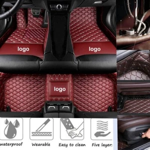 For Acura CSX ILX RL RLX TL TLX TSX ZDX Waterproof Mats Car Floor Mats Carpets - Picture 1 of 32