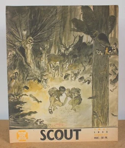 Revue Scout Nr. 272 Mai 1952 Illustration von Pierre Joubert - Bild 1 von 4