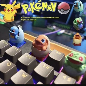 Pokémon Mechanical Keyboard Handmade 3D Keycaps Set - Picture 1 of 10