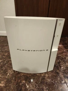SONY PS3 PlayStation 3 CECHL00 White Junk item for display dose not work F/S - Picture 1 of 1