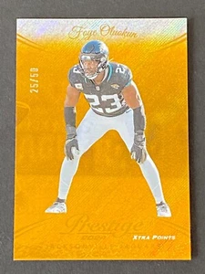 Foye Oluokun 2024 Panini Prestige Xtra Points Orange #138 #ed 25/50 - Picture 1 of 10