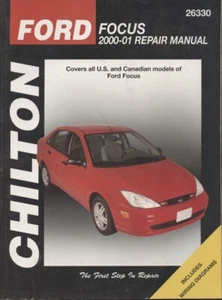 Chilton's Ford Focus 2000-01 Repair Manual Covers ALL U.S. and Canadian Models - Picture 1 of 2