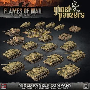 Flames of War: German Mixed Panzer Company Army Deal (MW) - Picture 1 of 1