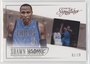 2013-14 Panini Signatures Film Red /10 Shawn Marion #92