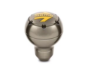 Momo SK51 Glossy Anthracite Aluminium Gear Knob - Standard Reverse - Picture 1 of 1