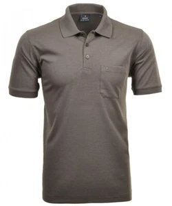 Ragman Herren Poloshirt Softknit Kurzarm sand Regular Fit 540391 - Bild 1 von 9