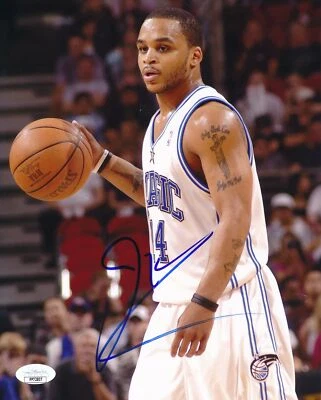 Jameer Nelson Orlando Magic Signed/Autographed 8x10 Photo JSA 161050 - Image 1 of 2