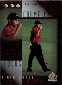 2001 SP Authentic Focus on a Champion #FC3 Tiger Woods - NM-MT - Picture 1 of 2