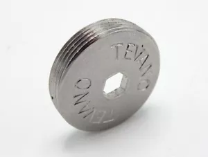 1 x Rare Specialities TA Tevano Steel Crank Bolt Cap 70s 80s NOS LW-154a-B1 - Picture 1 of 5