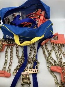 Snow Tire Chains For Car Suv Pickup Trucks, Universal Car Snow Chains, Snow - Picture 1 of 6