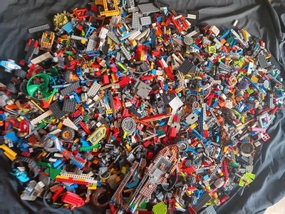 Lego Sammlung 10 kg  Konvolut lot   Zubehör  bausteine teile ninjago star wars - Bild 1 von 4