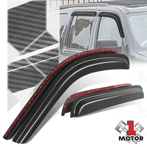 Adhesivo brillante 3M 4 viseras de ventana lluvia sol cortavientos para Jeep Liberty 08-13 - Imagen 1 de 6