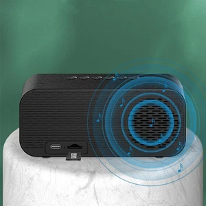 Bluetooth Alarm Clock Speaker with LED Display – Dual Alarm, Wireless Subwoofer, - Picture 1 of 5