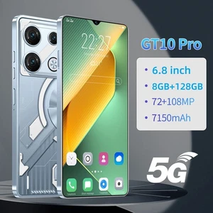 6.8 inch GT10 Pro Android Smartphone 4G Global Unlocked Cell Phone 8GB+128GB - Picture 1 of 12